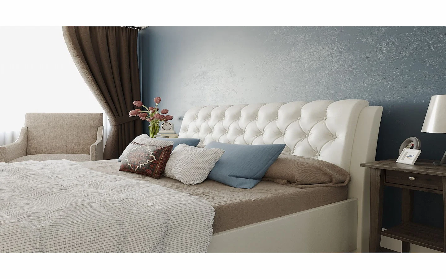 Bed Back Cushion Design