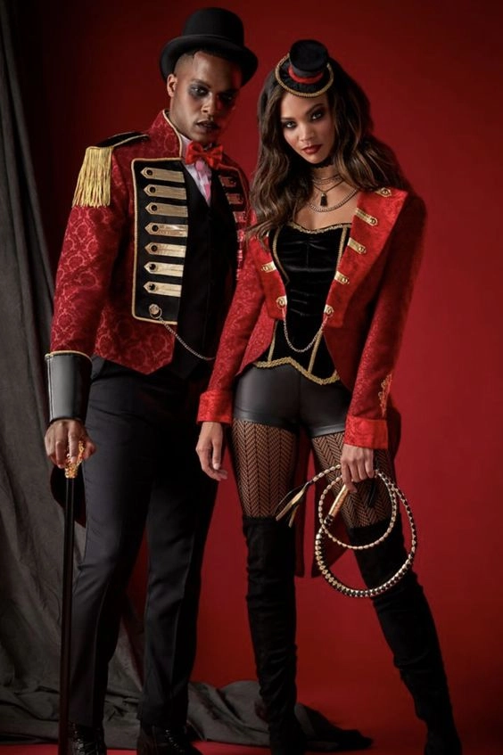Classic Magicians couples' Halloween costume