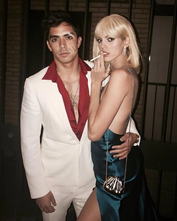 Classic Hollywood Stars couples' Halloween costume