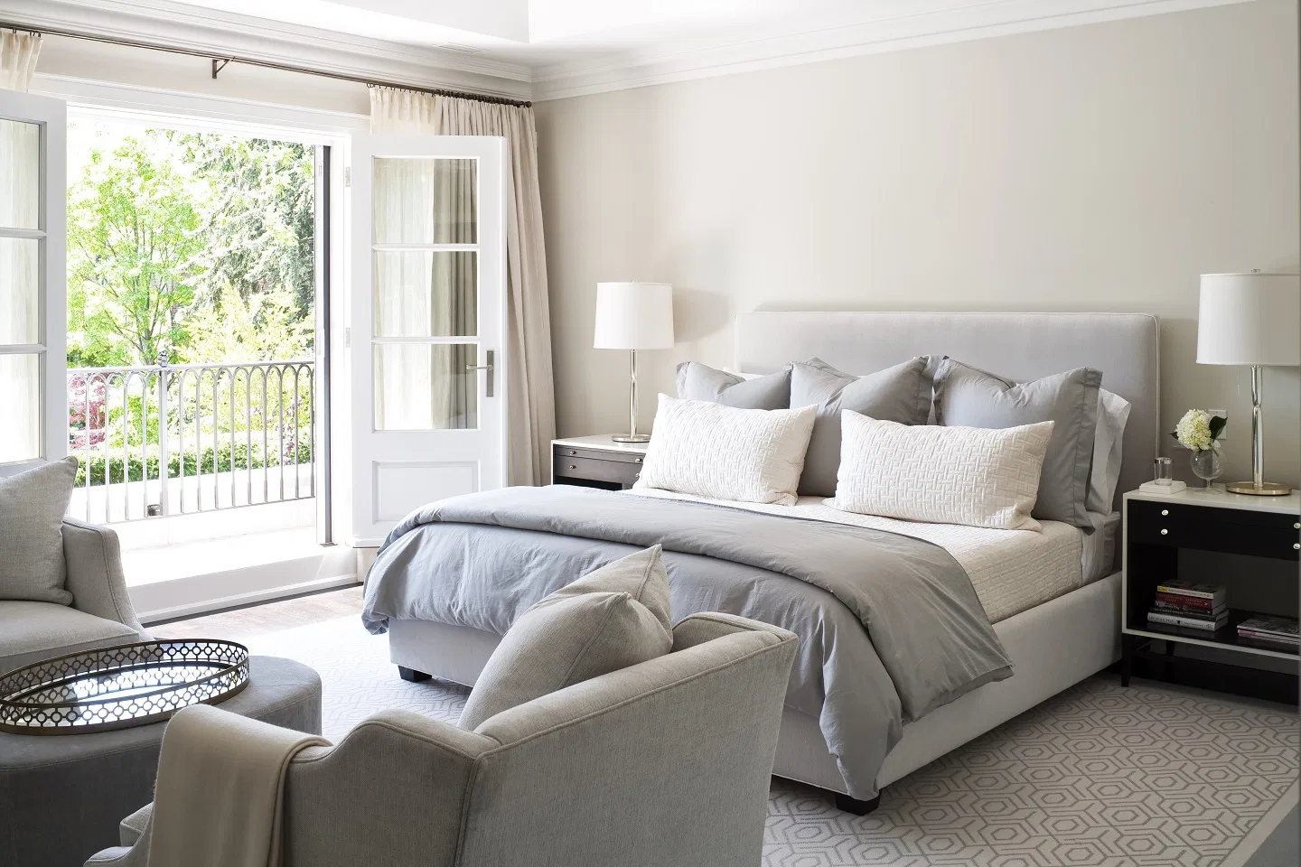 Cozy Retreat: Gray in the Bedroom