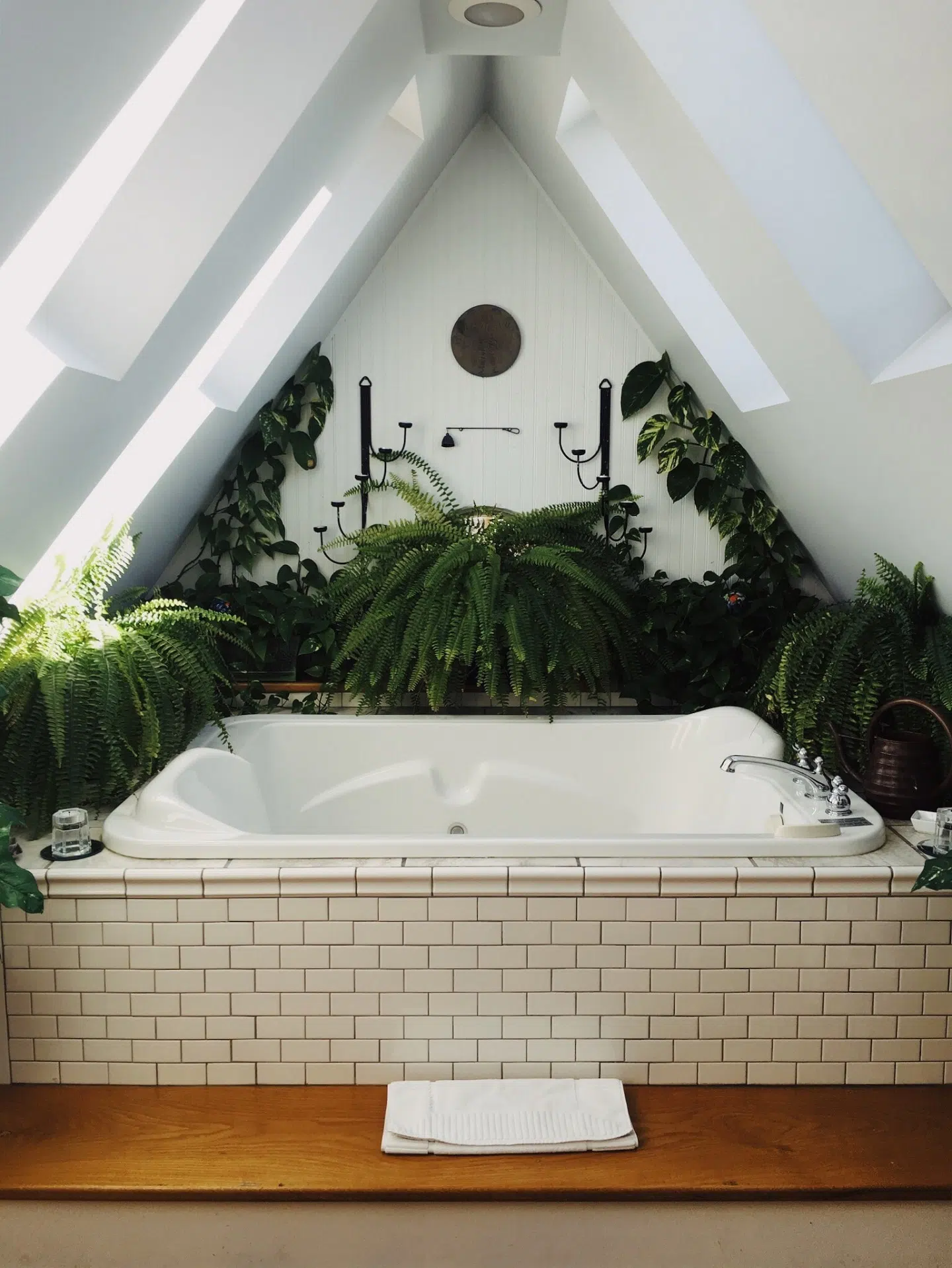 Natural Light Magic: Skylights and Windows in Attic Bathrooms