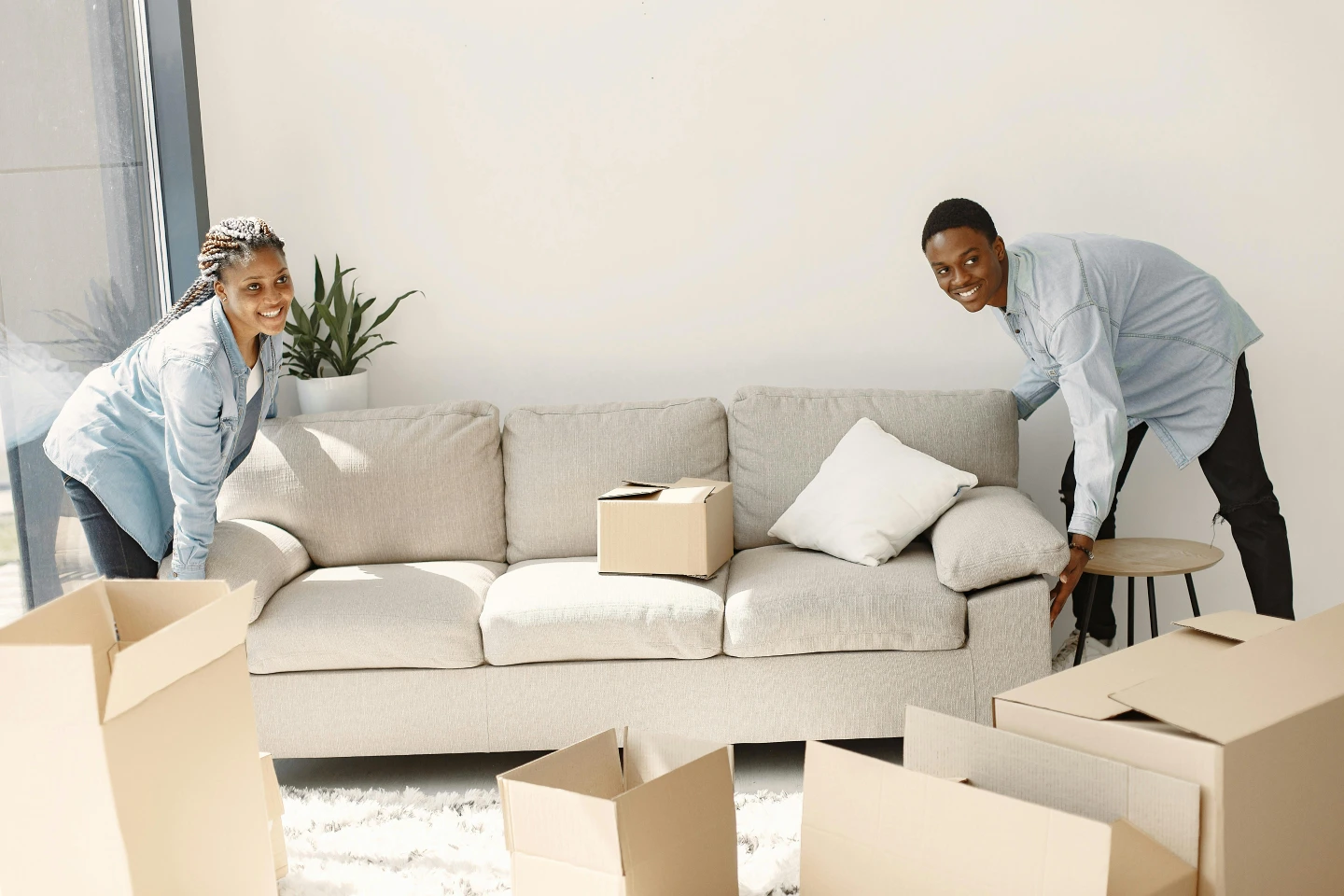 How to protect floors when moving furniture