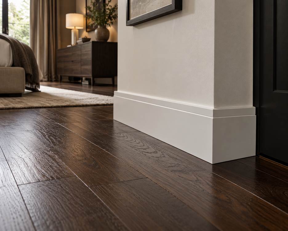 Which Modern Baseboard Styles Pair Best With Light and Dark Flooring